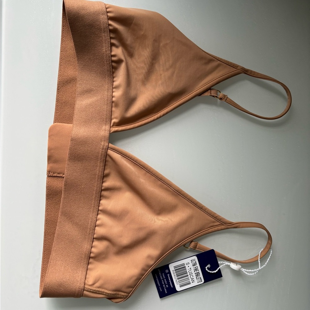 Pepper Ultra Fine Bralette S Womens Tuscan Wire Free Zero Padding
